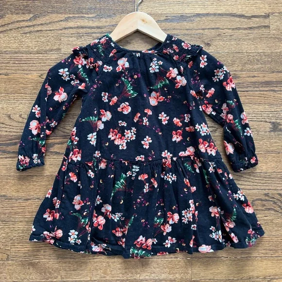 Old Navy | Dresses | Girls Old Navy Long Sleeve Floral Dress 4t | Poshmark